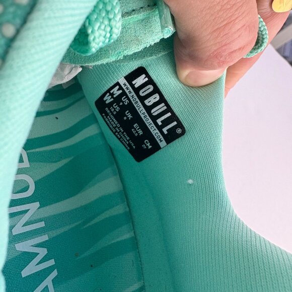 NOBULL Brand New Superfabric Trainer Sneaker Mint Green Women’s 10.5 / Men’s 9 - Picture 5 of 11